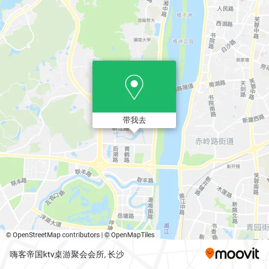 嗨客帝国ktv桌游聚会会所地图