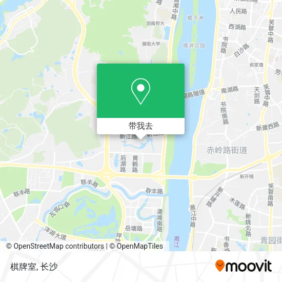 棋牌室地图