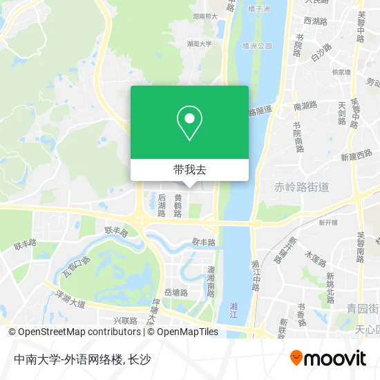 中南大学-外语网络楼地图