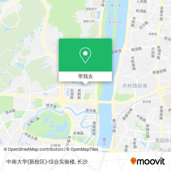中南大学(新校区)-综合实验楼地图