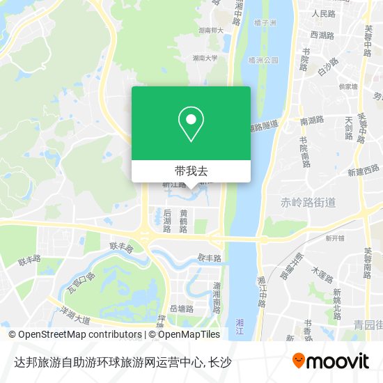达邦旅游自助游环球旅游网运营中心地图