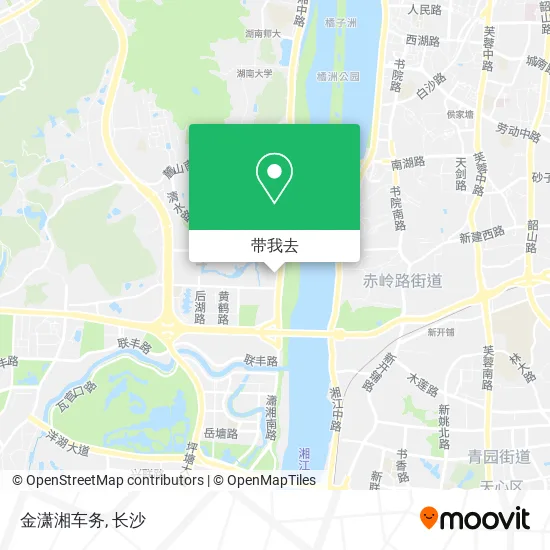 金潇湘车务地图