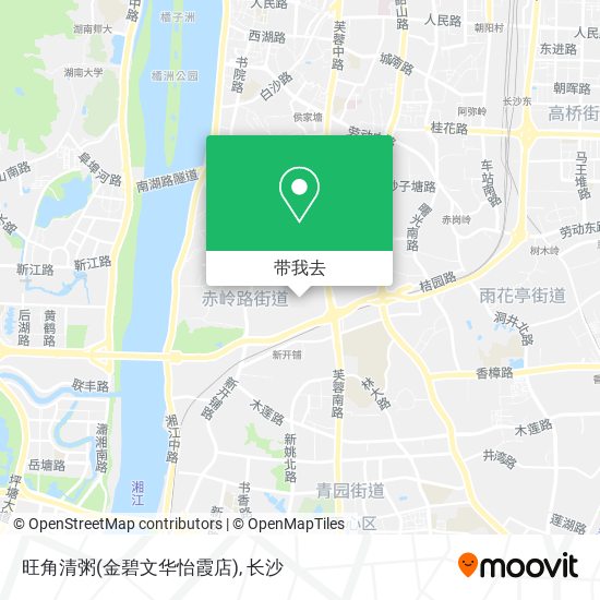 旺角清粥(金碧文华怡霞店)地图