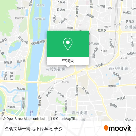 金碧文华一期-地下停车场地图