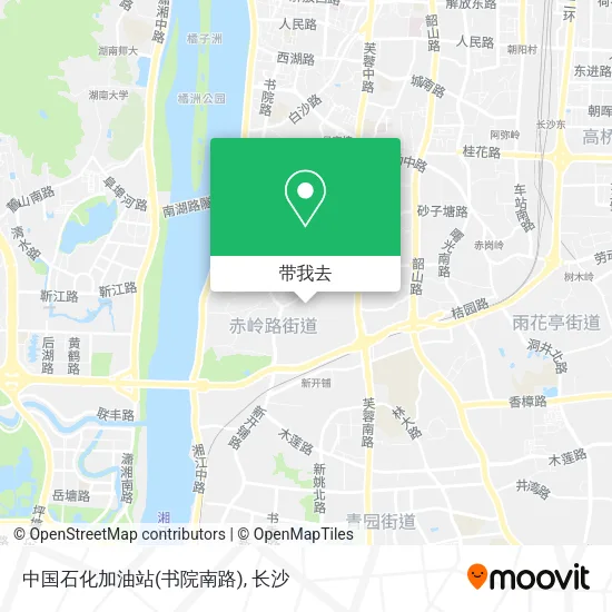 中国石化加油站(书院南路)地图