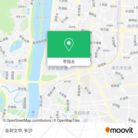 金碧文华地图