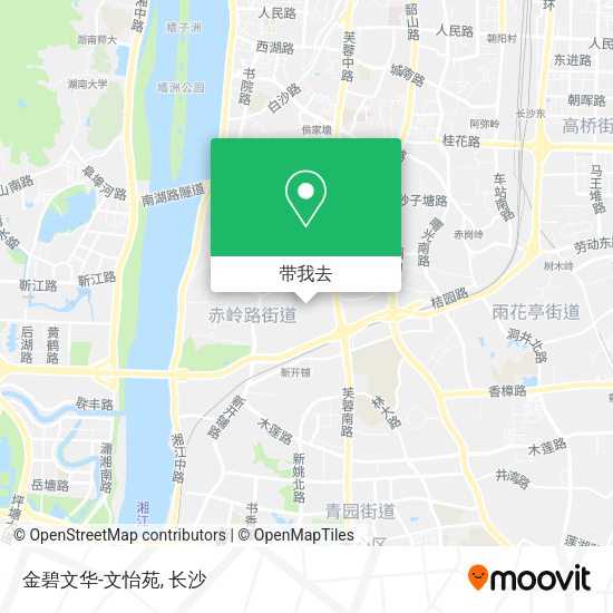 金碧文华-文怡苑地图