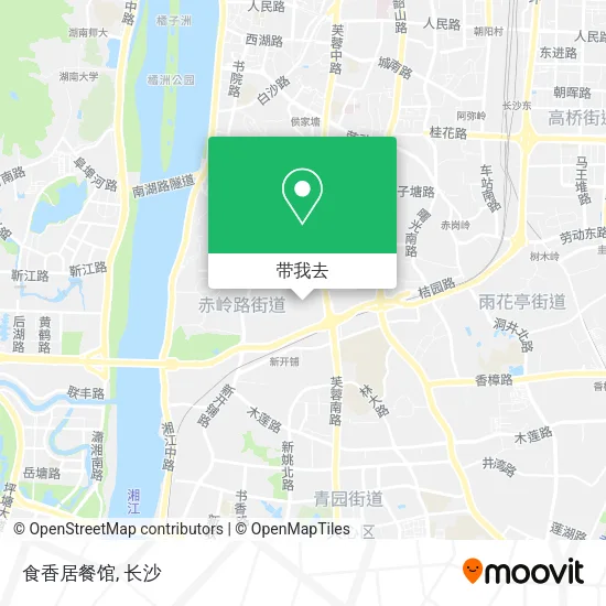 食香居餐馆地图