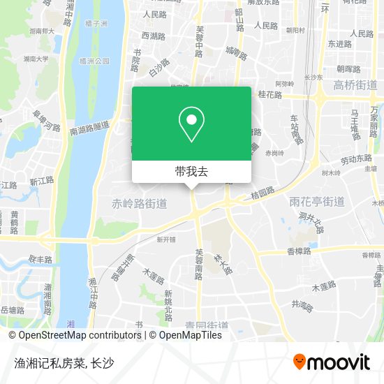 渔湘记私房菜地图