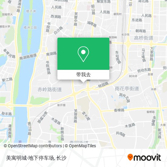 美寓明城-地下停车场地图