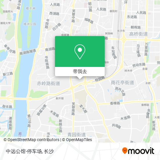 中远公馆-停车场地图
