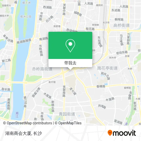 湖南商会大厦地图