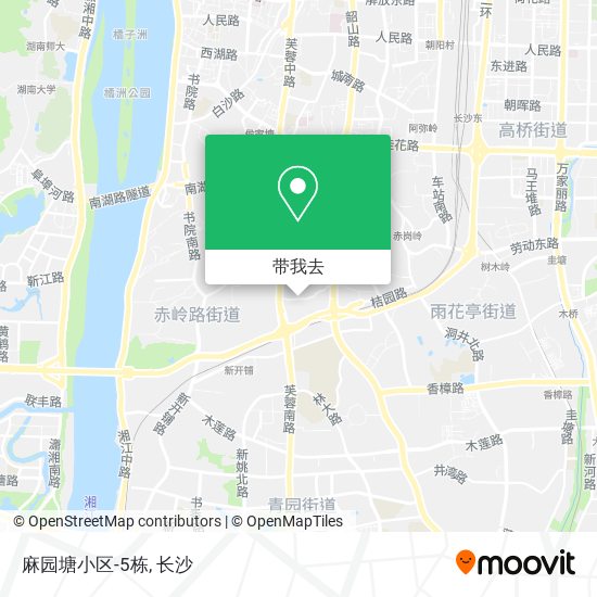 麻园塘小区-5栋地图