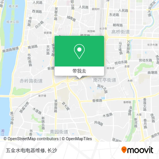 五金水电电器维修地图