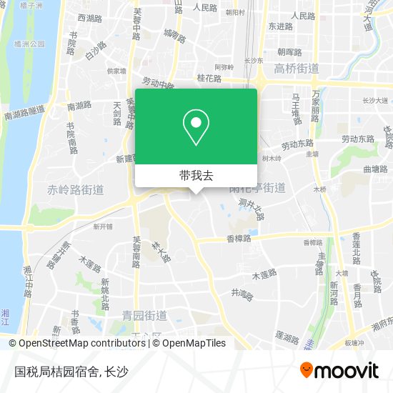 国税局桔园宿舍地图