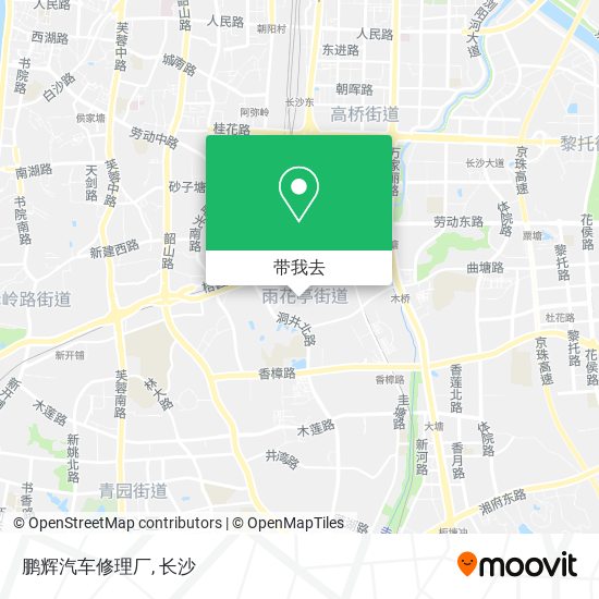 鹏辉汽车修理厂地图