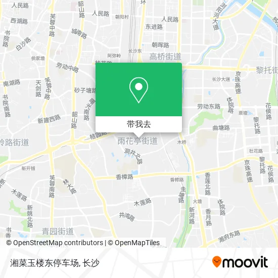 湘菜玉楼东停车场地图