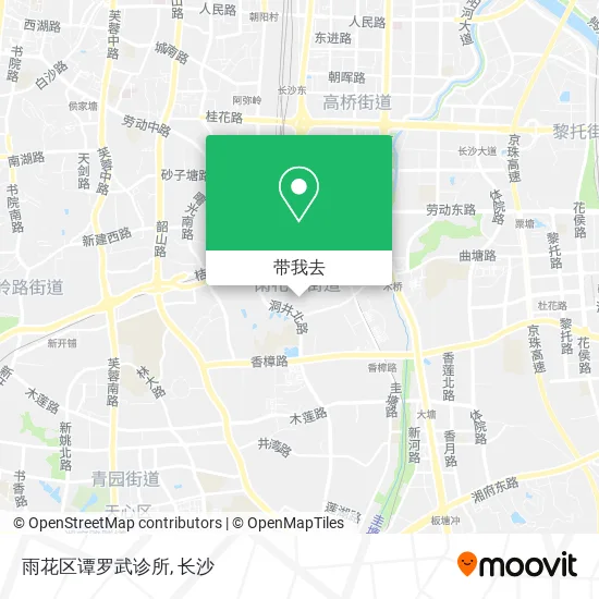 雨花区谭罗武诊所地图