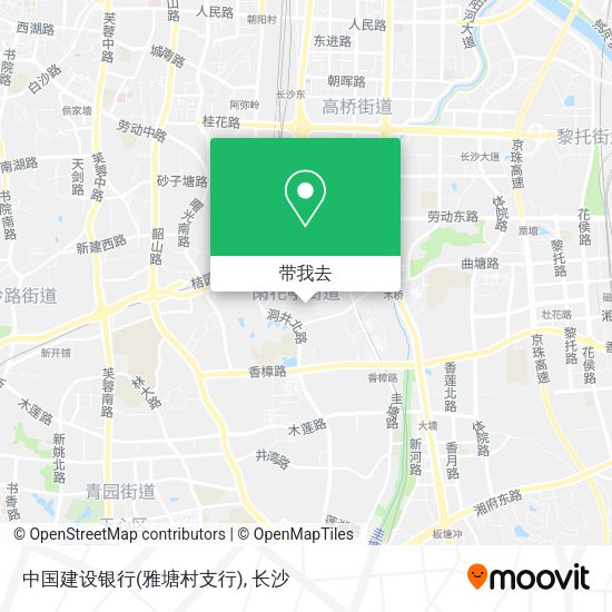 中国建设银行(雅塘村支行)地图