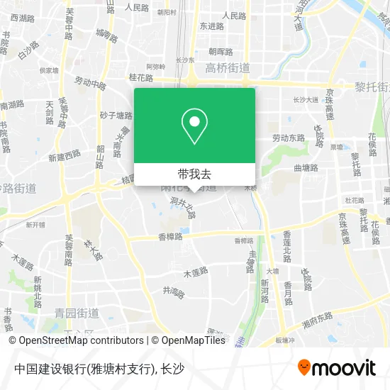 中国建设银行(雅塘村支行)地图