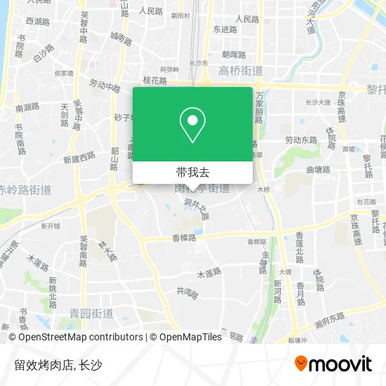 留效烤肉店地图
