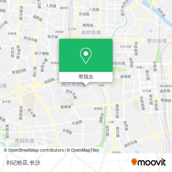 刘记粉店地图