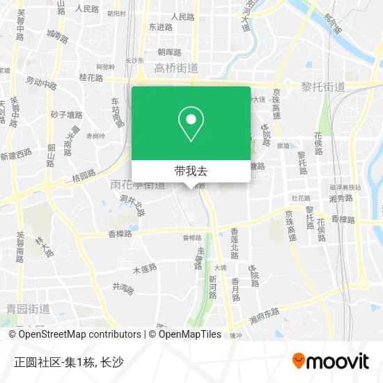 正圆社区-集1栋地图