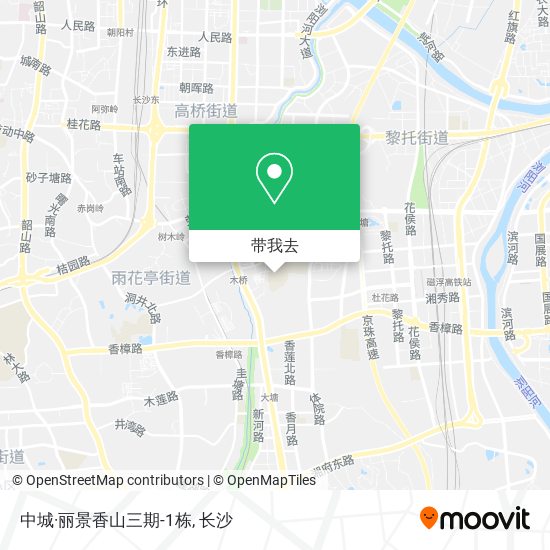 中城·丽景香山三期-1栋地图