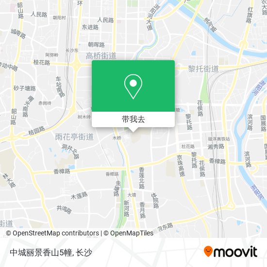 中城丽景香山5幢地图
