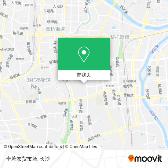 圭塘农贸市场地图