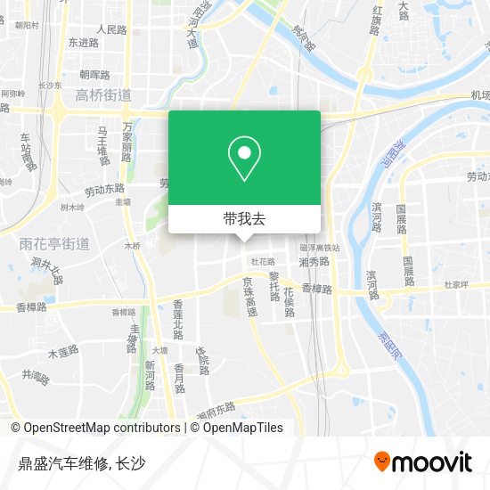鼎盛汽车维修地图