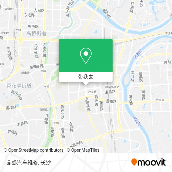 鼎盛汽车维修地图