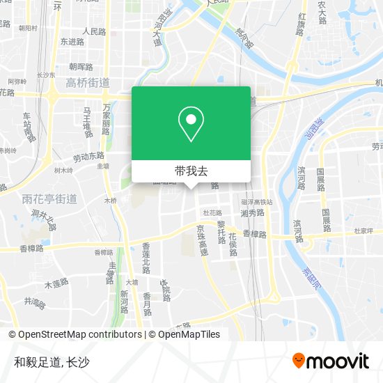和毅足道地图