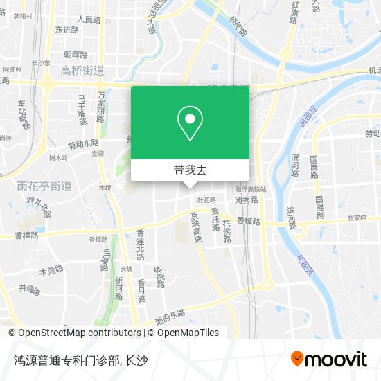 鸿源普通专科门诊部地图