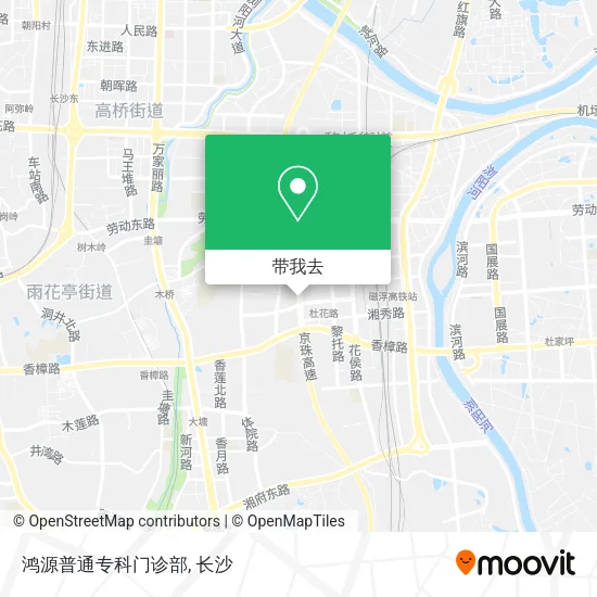 鸿源普通专科门诊部地图