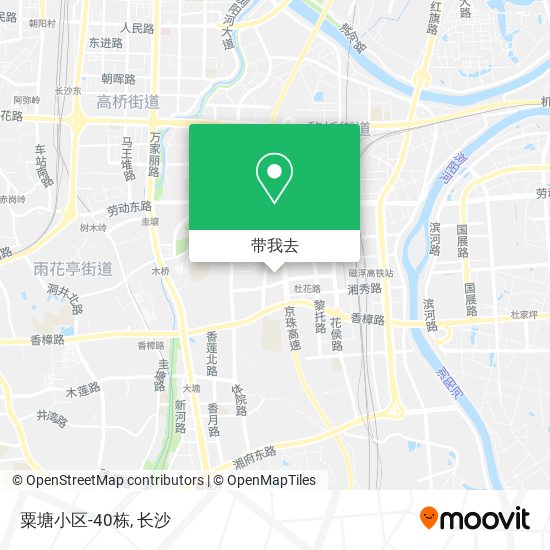 粟塘小区-40栋地图