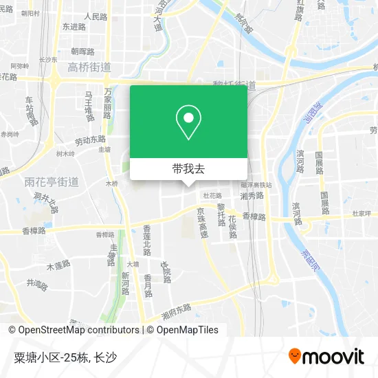 粟塘小区-25栋地图