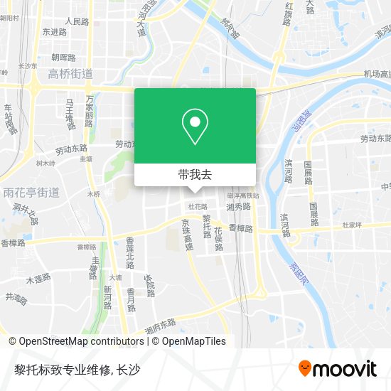 黎托标致专业维修地图