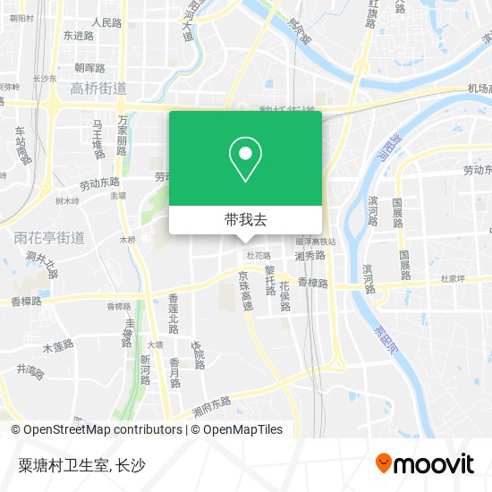 粟塘村卫生室地图