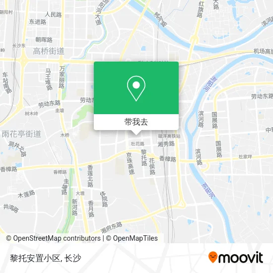 黎托安置小区地图