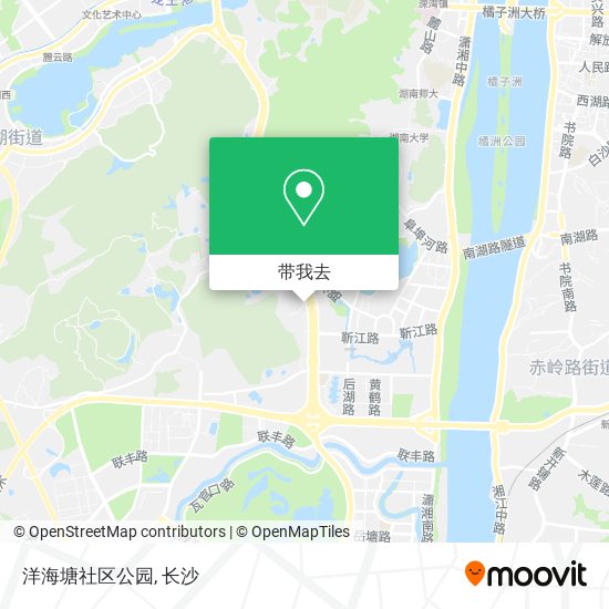 洋海塘社区公园地图