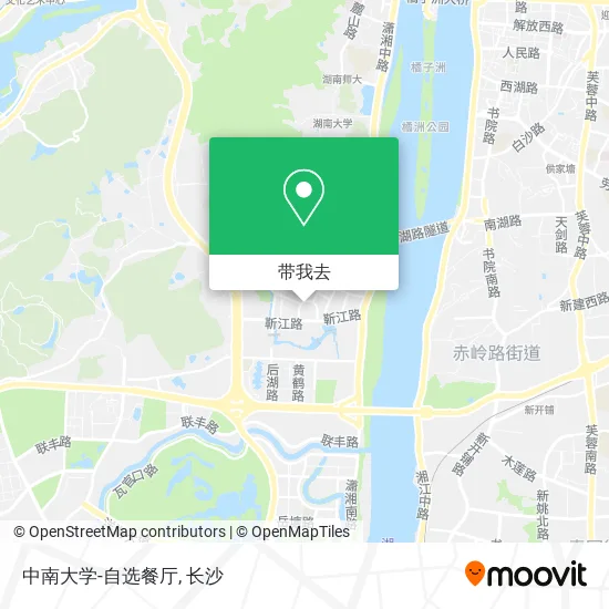 中南大学-自选餐厅地图