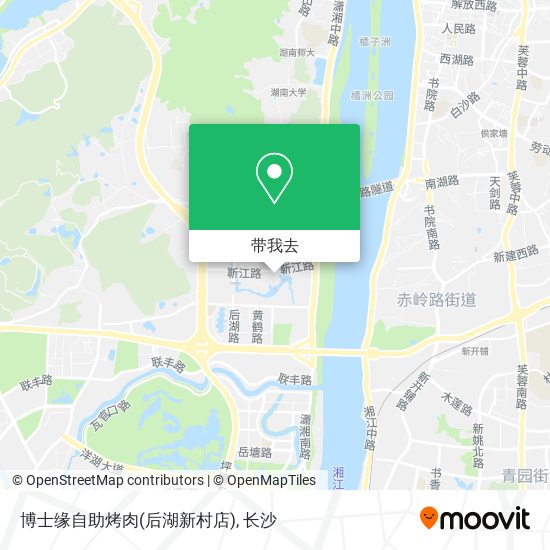博士缘自助烤肉(后湖新村店)地图