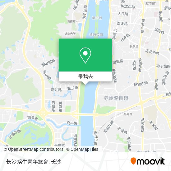 长沙蜗牛青年旅舍地图