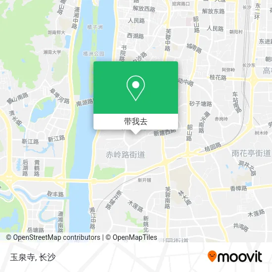 玉泉寺地图