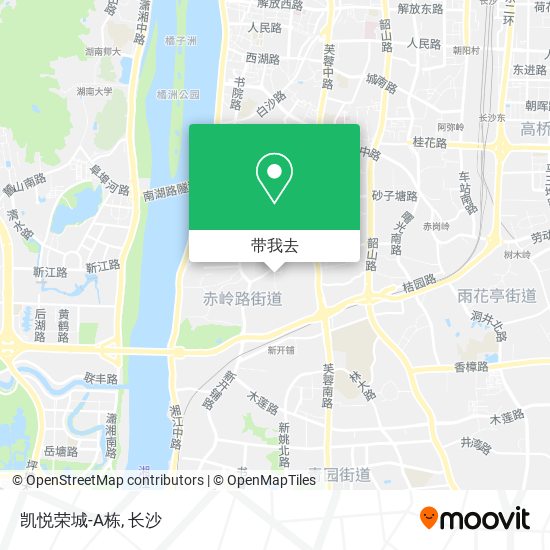 凯悦荣城-A栋地图