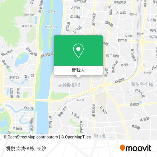 凯悦荣城-A栋地图
