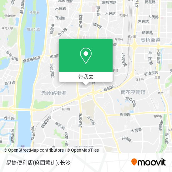 易捷便利店(麻园塘街)地图
