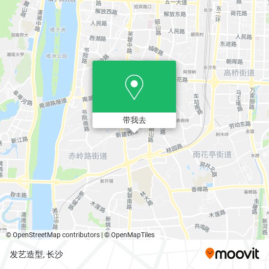 发艺造型地图