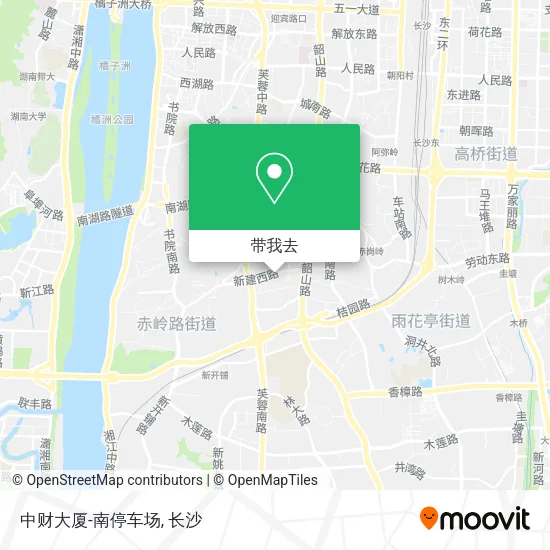 中财大厦-南停车场地图